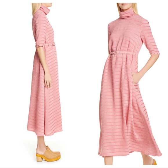 Rachel Comey Sola Mock Neck Midi Dress Size 6 NWT - Picture 3 of 12
